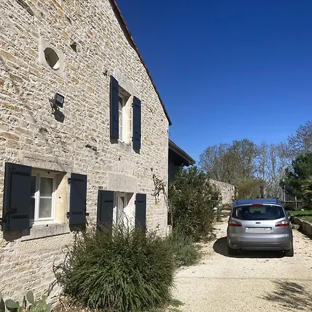 Villa Marais Inn, Maison Typique Avec Piscine Et Jardin Arboré, 10 Kms Niort Sansais